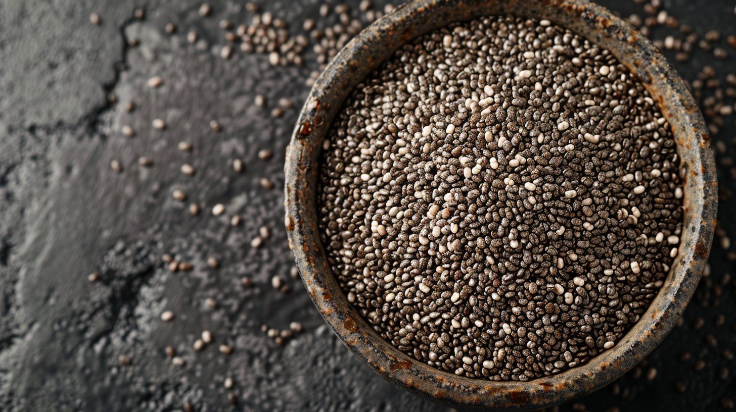 An image of chia seeds