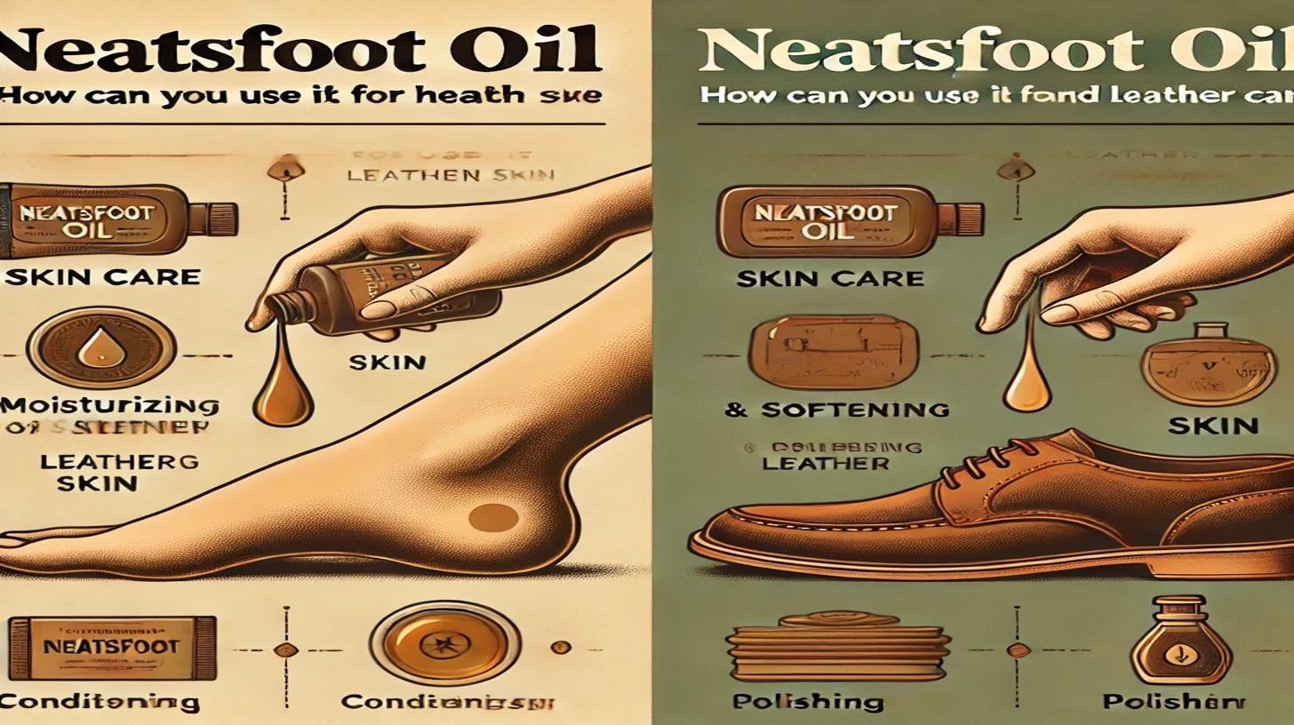 Neatsfoot Oil for Skin and Leather Care: Moisturizing and Conditioning Benefits